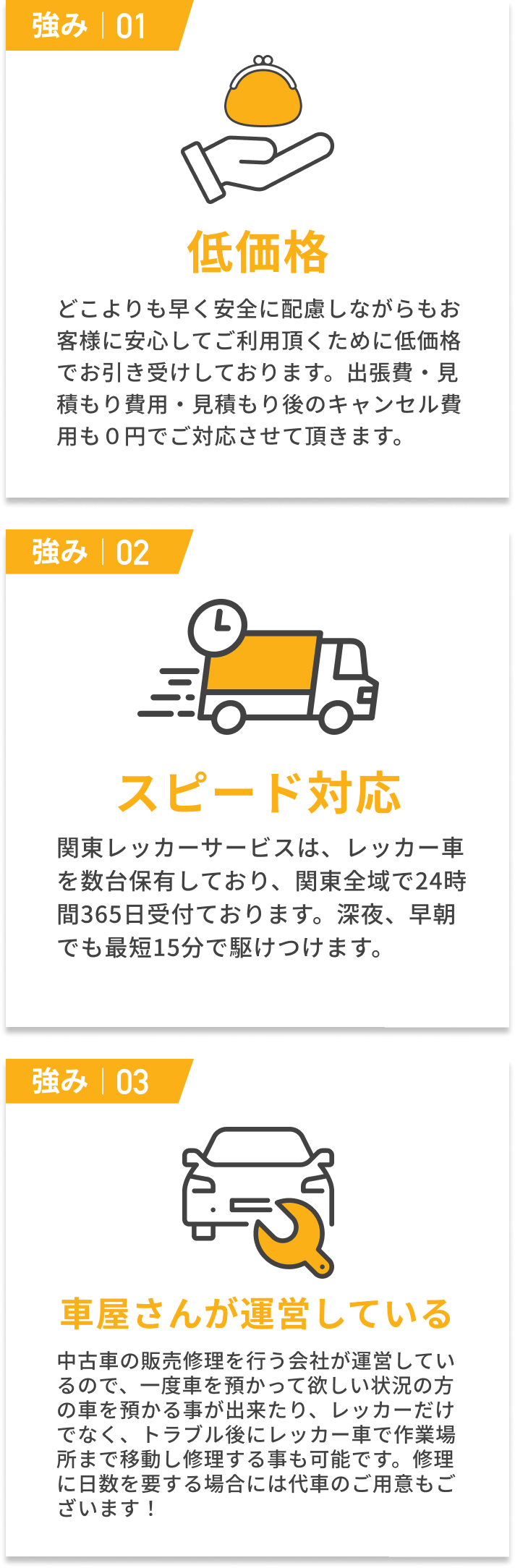 低価格 スピード対応 車屋さんが運営している